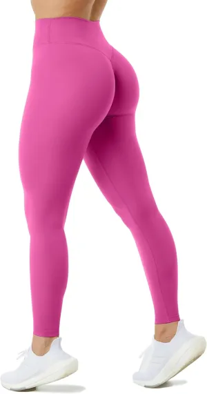 Unthewe High Waisted Butt Lifting Workout Gym Leggings for Women Buttery Soft Athletic Yoga Pants