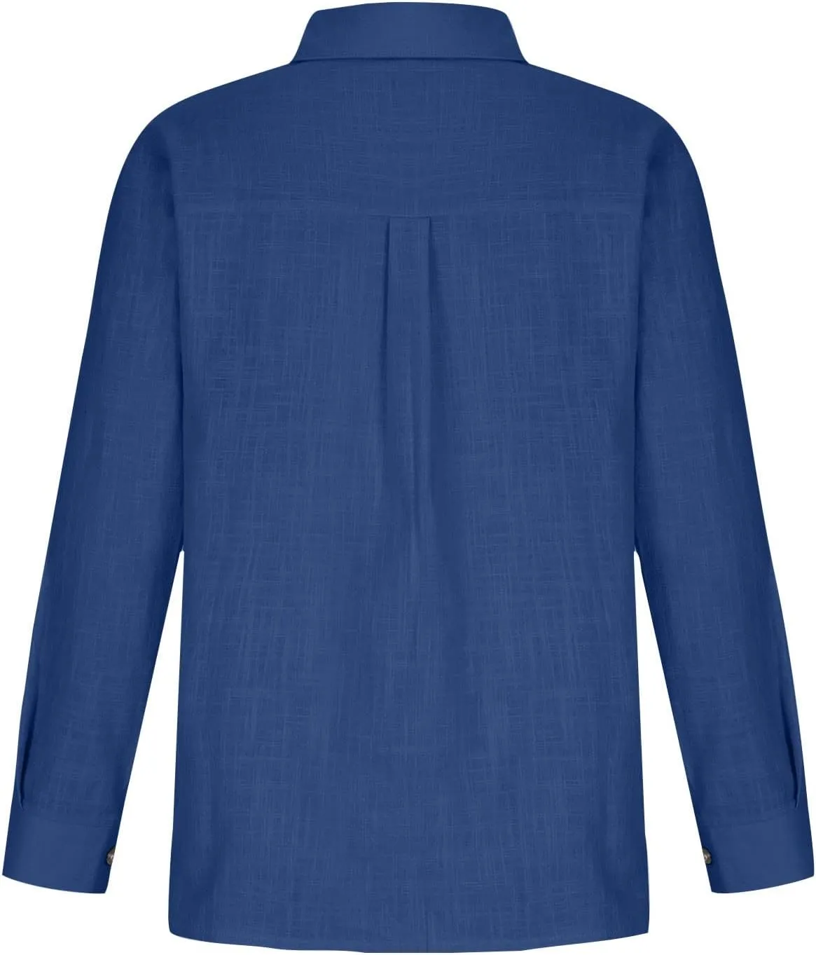 UOFOCO Womens Long Sleeve Button Down Shirts Lightweight Casual Loose Summer Comfort Office Work Plus Size Outifits