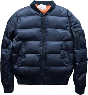USDBE Thick Warm Winter Bomber Coat Men Cotton Padded Jacket Stand Collar Boy Coats
