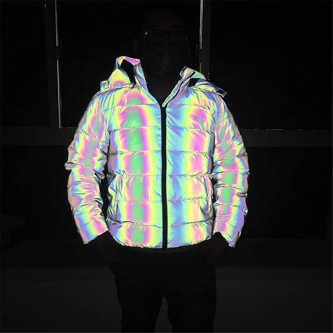 USDBE Winter Women Jacket Windbreaker Hooded Parka Men Warm Cotton Padded Coat