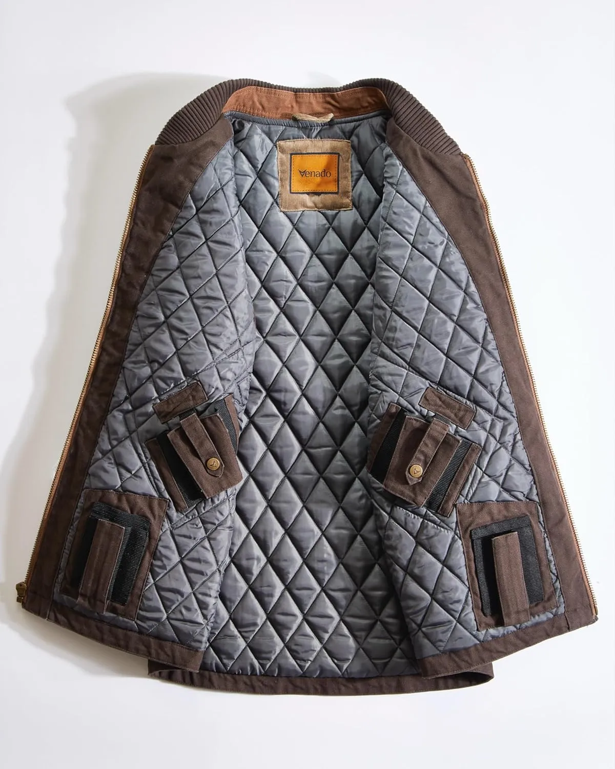 Venado Concealed Carry Vest for Men - Heavy Duty Canvas - Conceal Carry Pockets