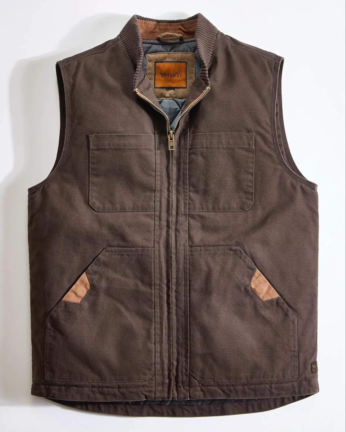 Venado Concealed Carry Vest for Men - Heavy Duty Canvas - Conceal Carry Pockets