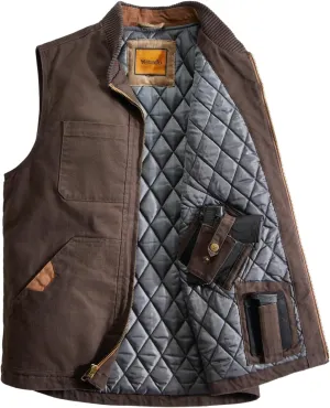 Venado Concealed Carry Vest for Men - Heavy Duty Canvas - Conceal Carry Pockets
