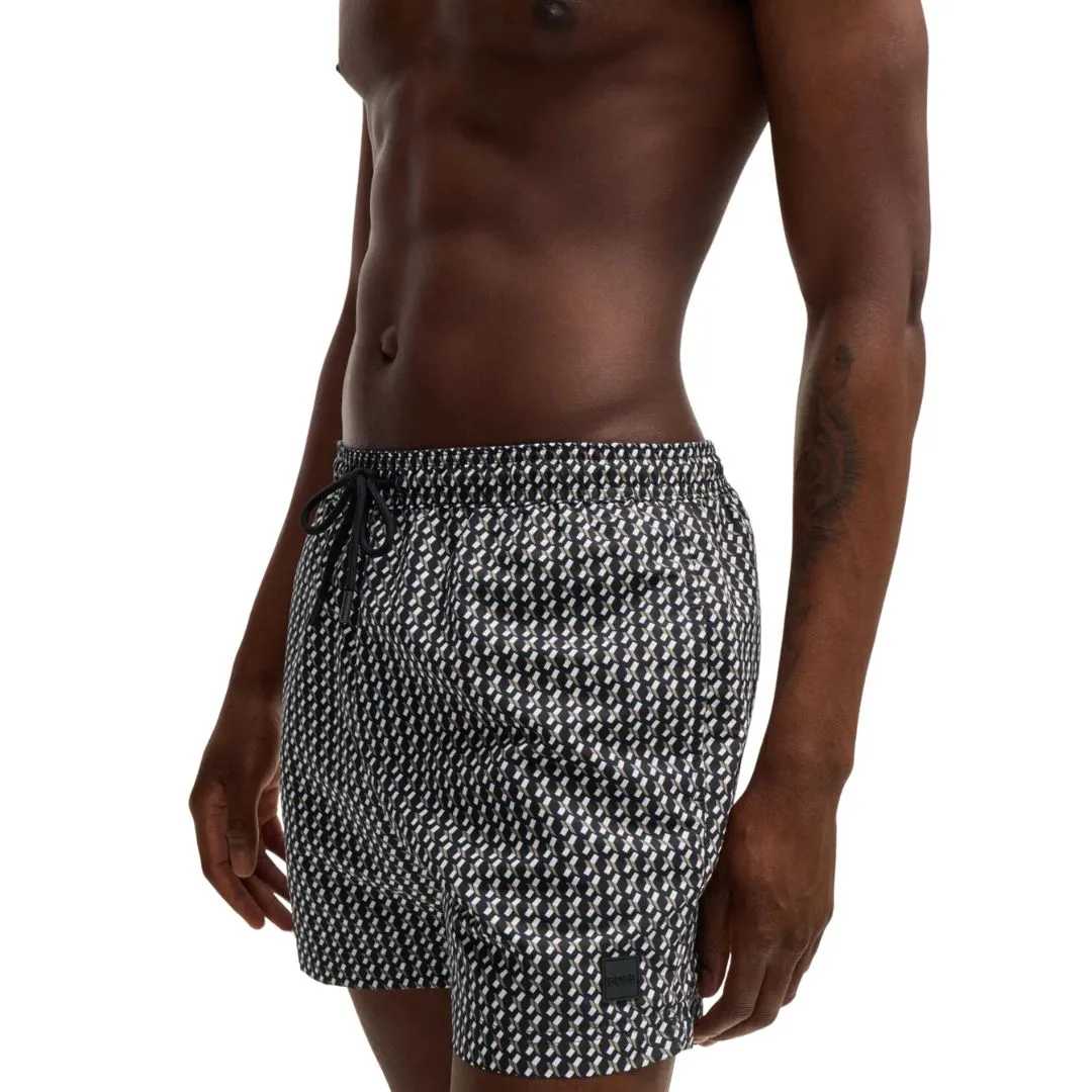Vibe Logo Label Swim Shorts 50518968