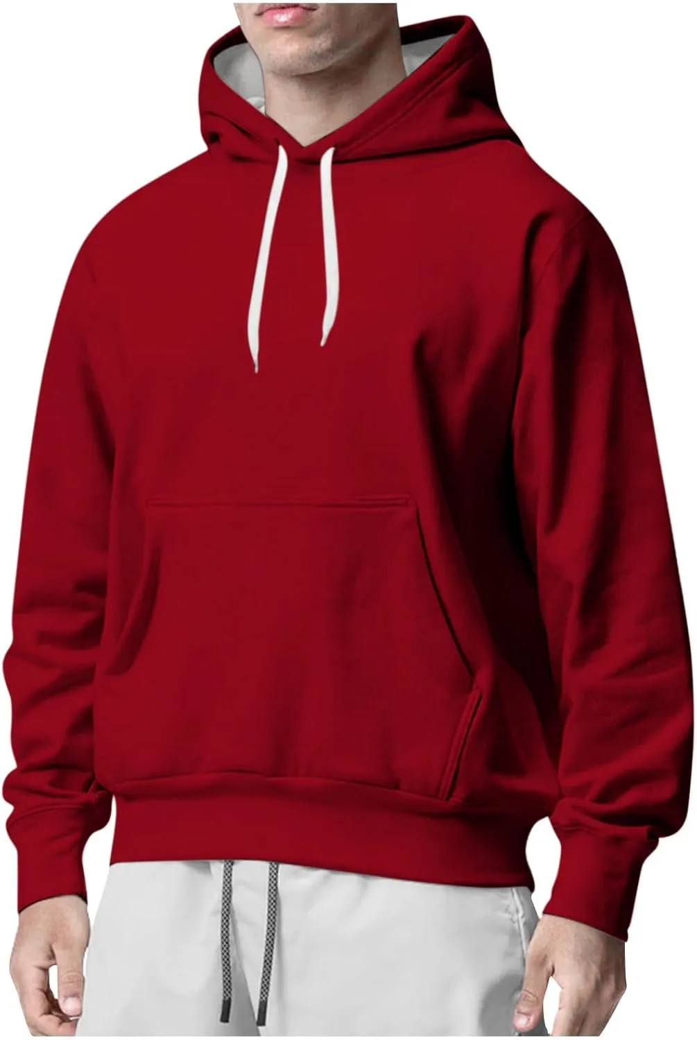 WENKOMG1 Hoodies for Men,Lost Without Me Printed Sweatshirt Casual Winter Fall Outerwear Trendy Unisex Hooded Pullover