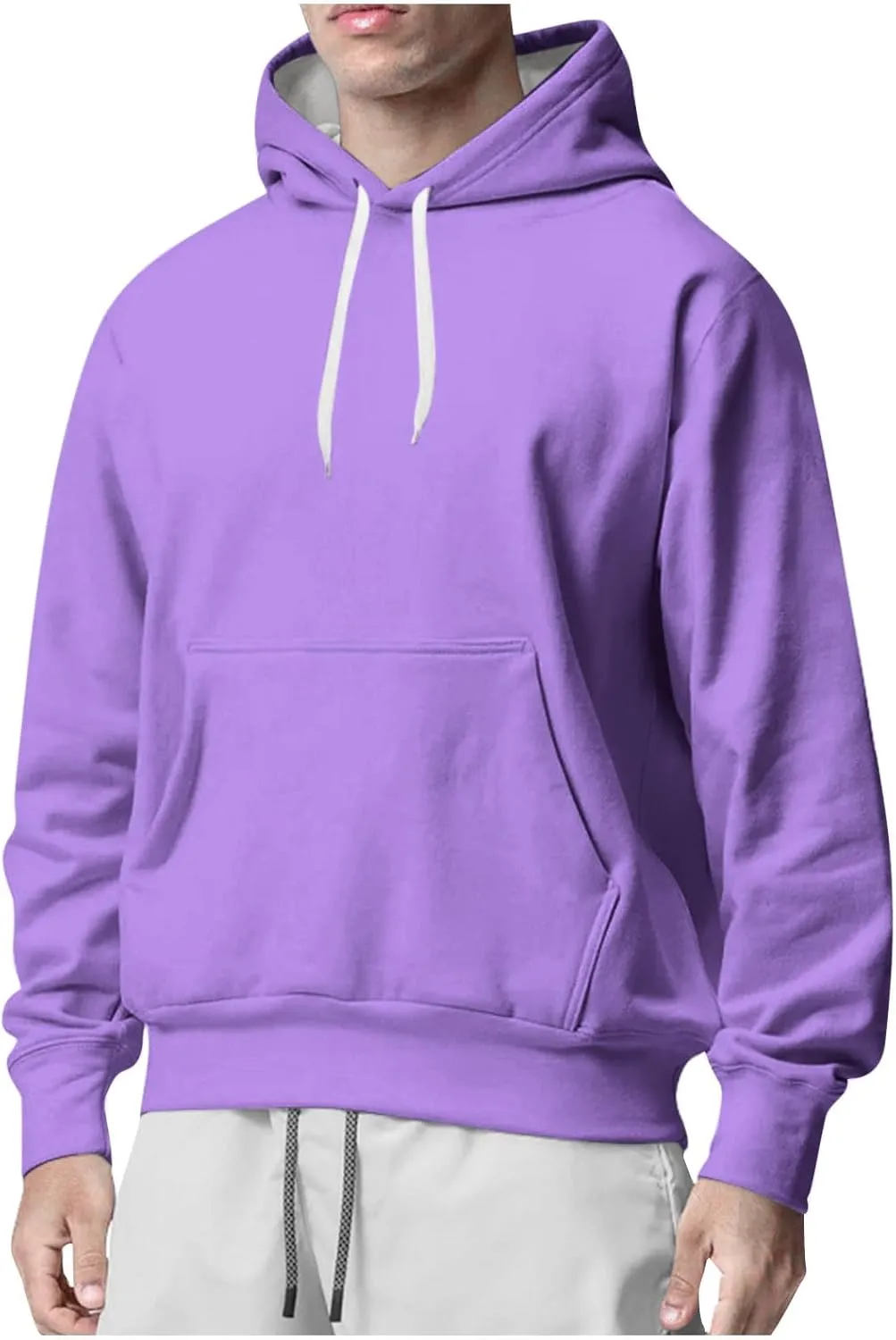 WENKOMG1 Hoodies for Men,Lost Without Me Printed Sweatshirt Casual Winter Fall Outerwear Trendy Unisex Hooded Pullover