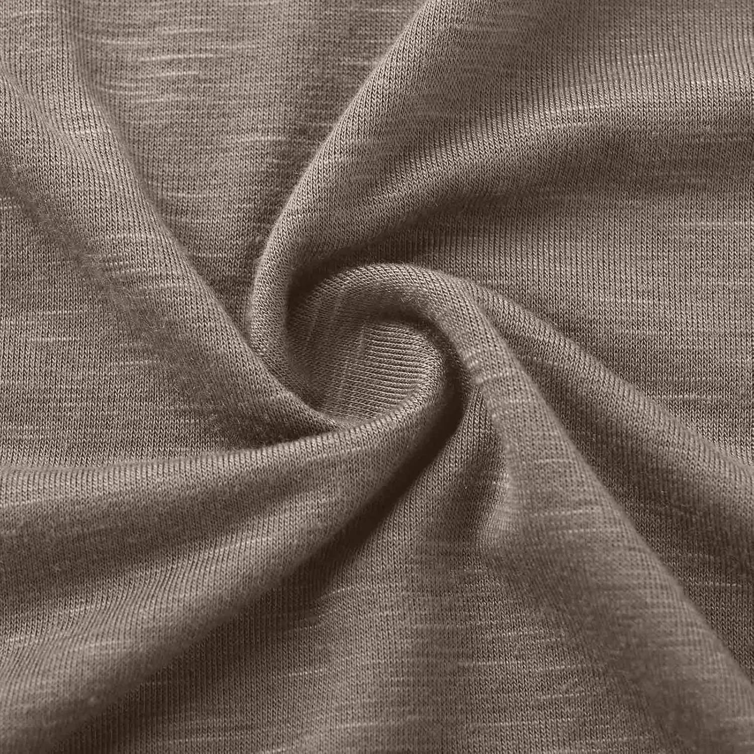 WENKOMG1 Mens Cotton Linen Shirt Loose Fit Long Sleeve Deep V Neck Summer Pullovers Lightweight Breathable Shirt