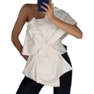 White Bow Top