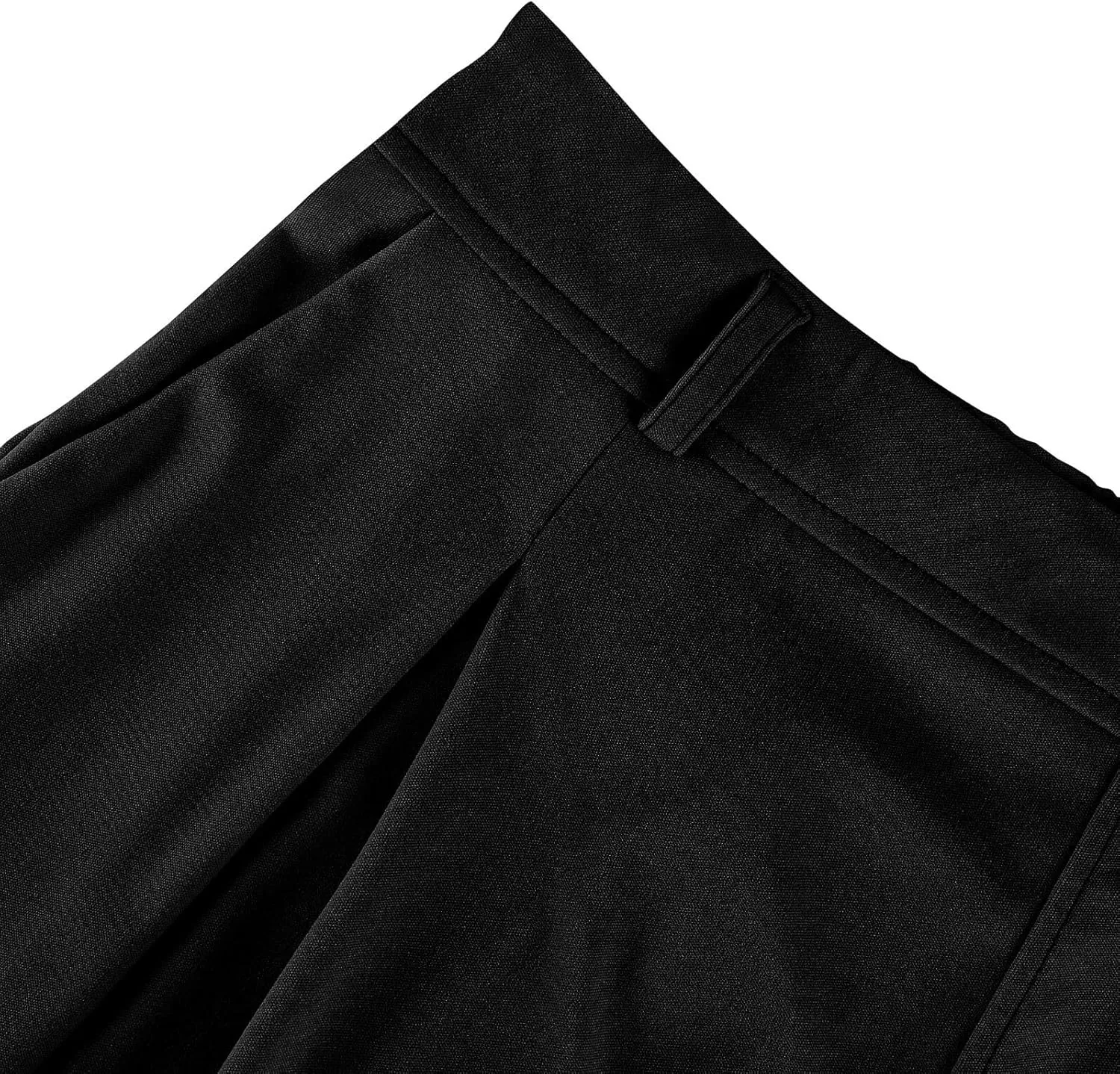 Wide Leg Work Pants Women Plus Size Elastic High Waisted Dress Pants Business Casual Loose Pull On Dress Pants