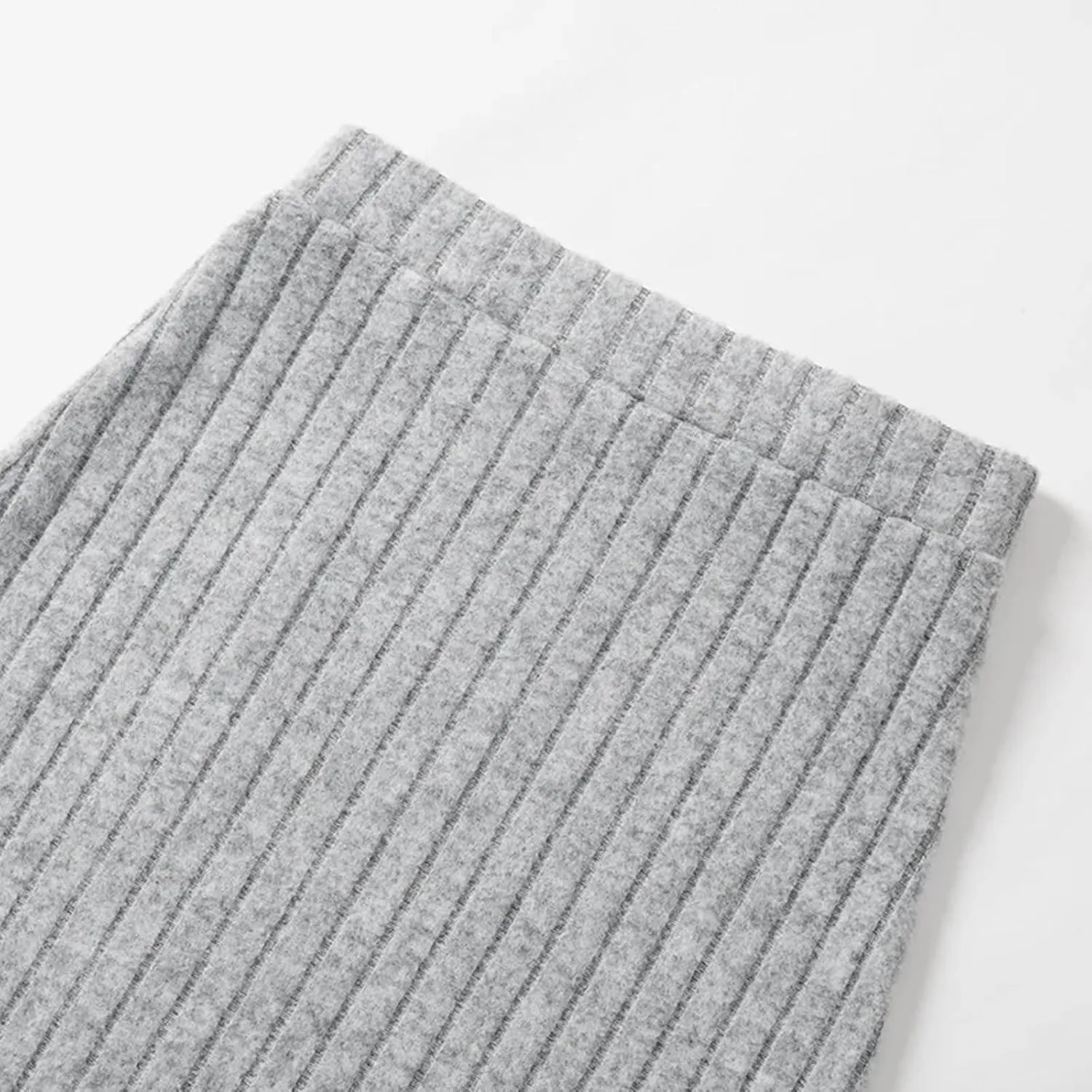Winter Long Skirts Knitted High Waist Skirt Long Causal Bodycon Split Long Skirt for Women A Line Womens Long Skirts