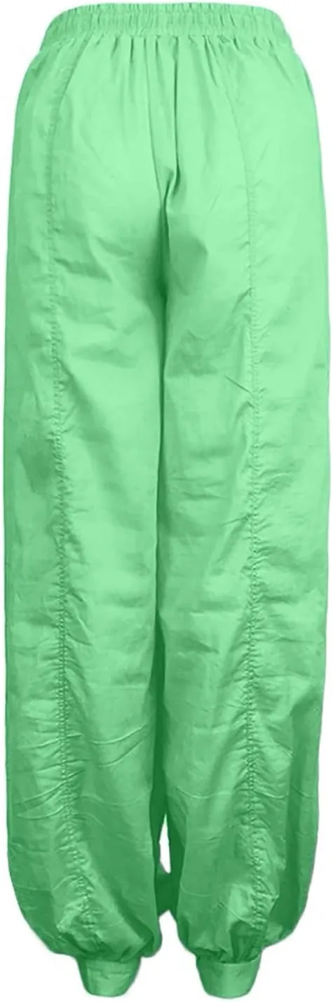 Women Cotton Linen Baggy Hippie Pants Boho Gypsy Aladdin Yoga Harem Lounge Pants Loose Leg Jogger Palazzo Sweatpants