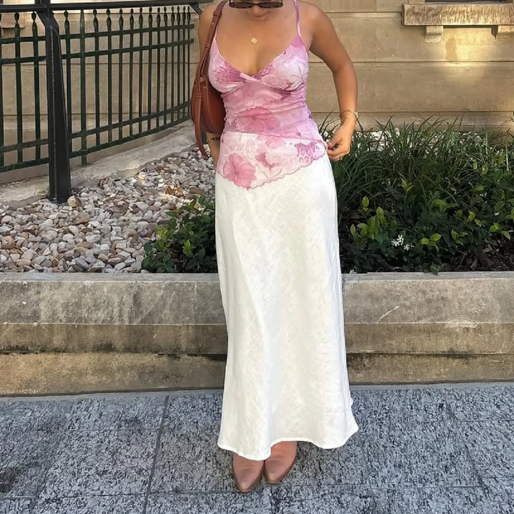 Women Y2K Cami Tank Top Polka Dot Sleeveless V Neck Crop Top Sexy Lace Trim Spaghetti Strap Camisole Top