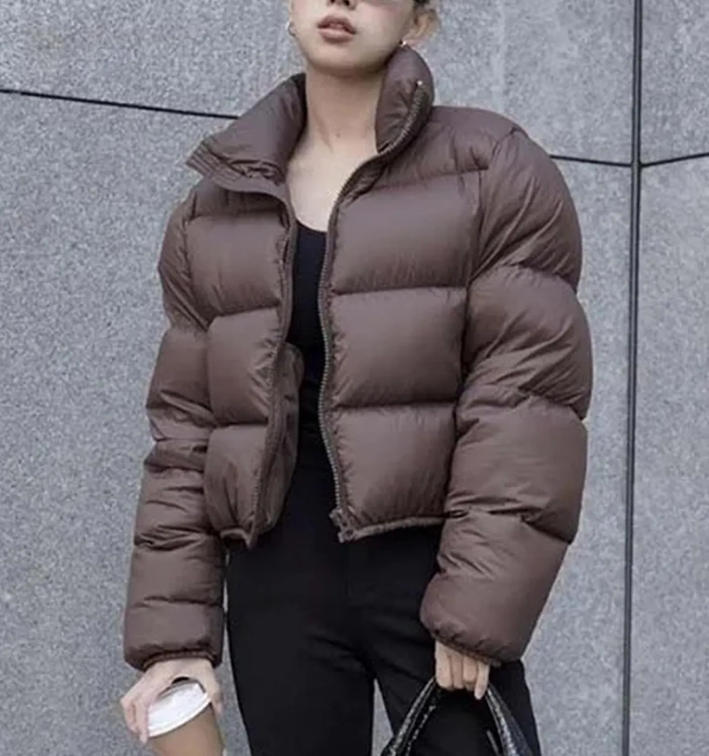 Women's Cotton-padded Jacket Winter Loose Short Coat Casual Versatile Thicken Jacket