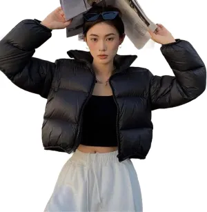 Women's Cotton-padded Jacket Winter Loose Short Coat Casual Versatile Thicken Jacket