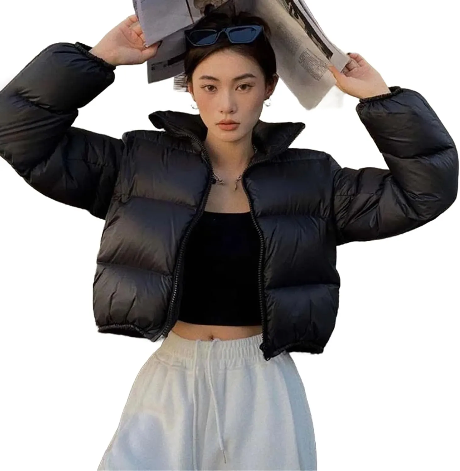 Women's Cotton-padded Jacket Winter Loose Short Coat Casual Versatile Thicken Jacket