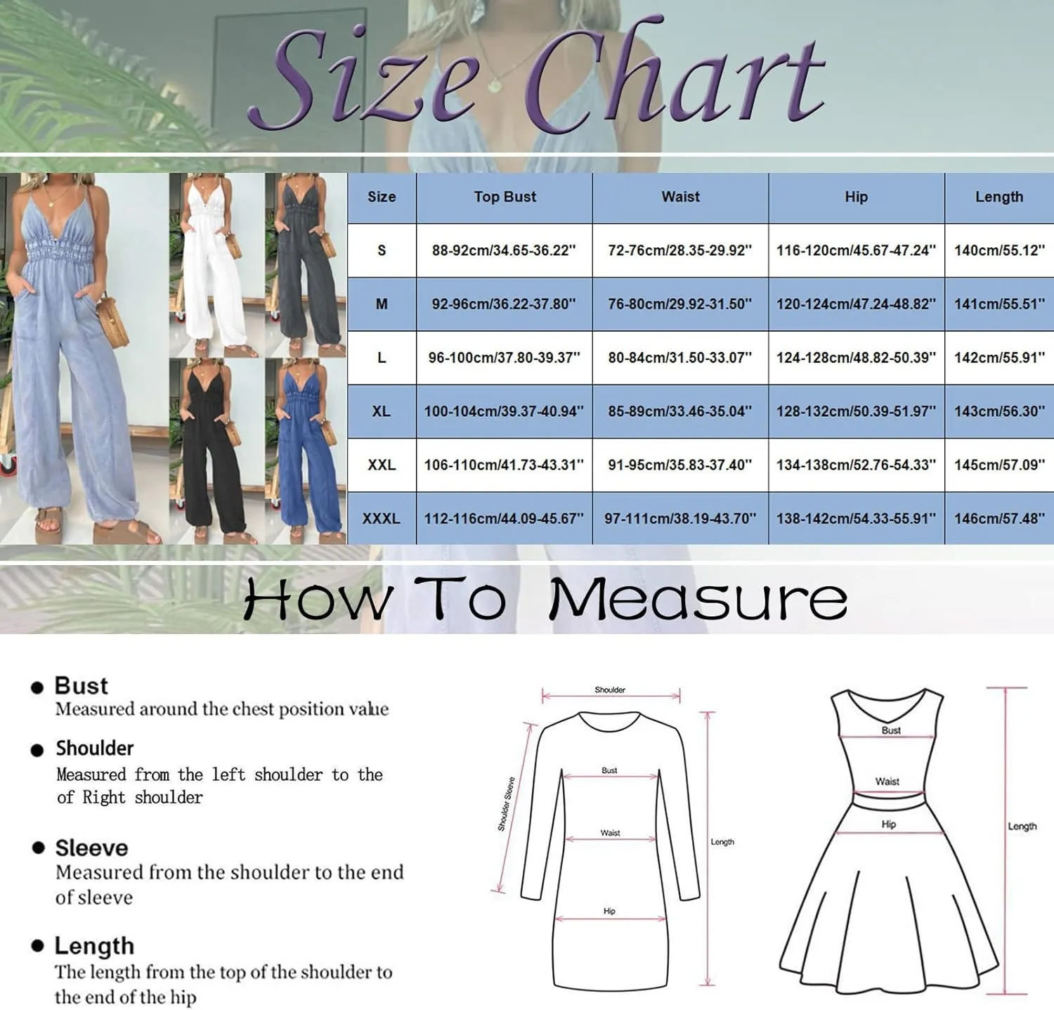 Womens Jumpsuits Casual Harem Overalls Comfy Sleeveless V Neck Rompers Wide Leg Flowy Pants Beachwear Outfit with Pockets