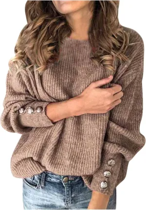 Women's Long Sleeve Cable Knit Cardigan Sweaters Fashion Casual Chunky Knit Sweaters Open Front Loose Outerwear Coat