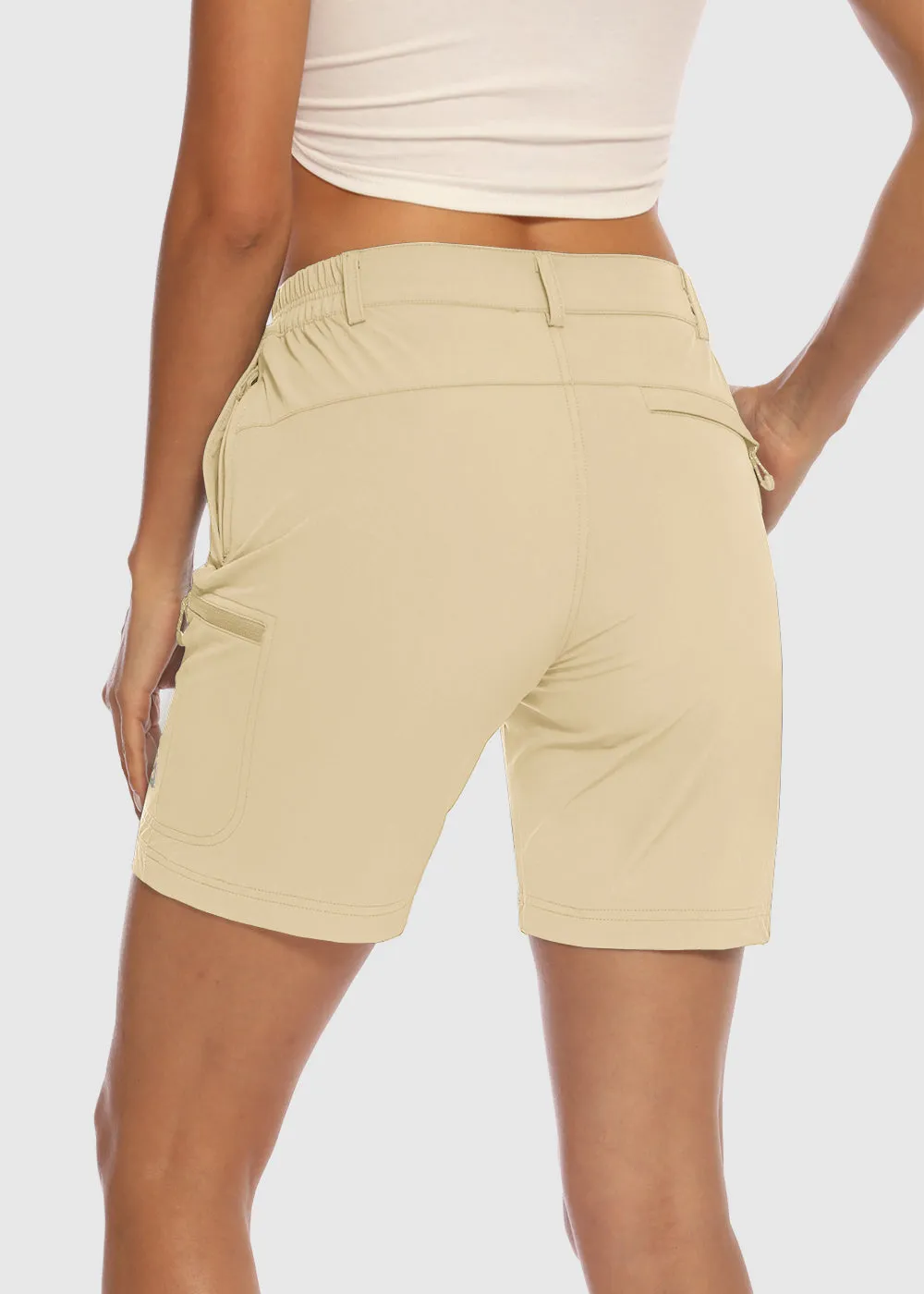 Women's Quick Dry Lightweight Stretchy Cargo Shorts