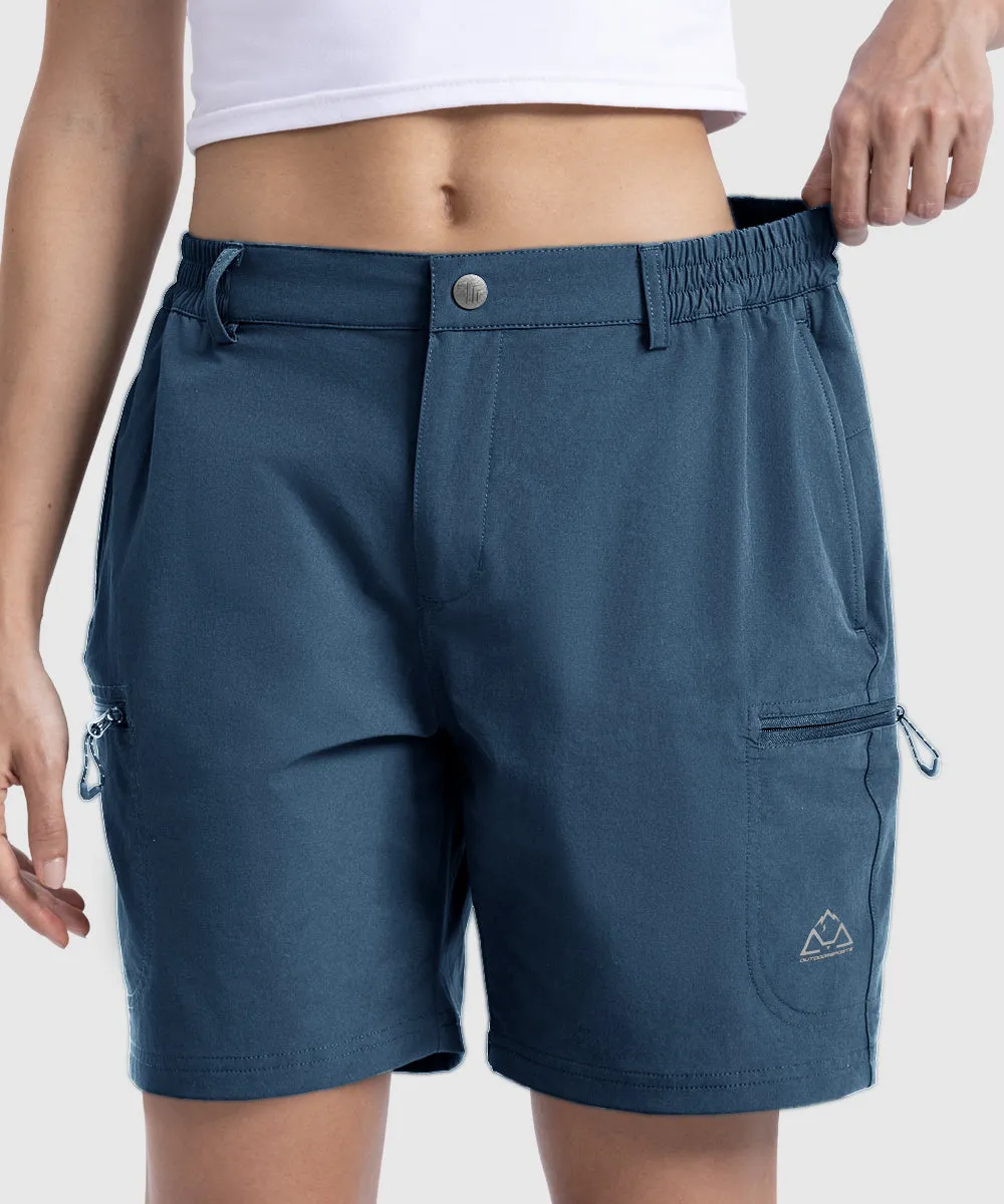Women's Quick Dry Lightweight Stretchy Cargo Shorts