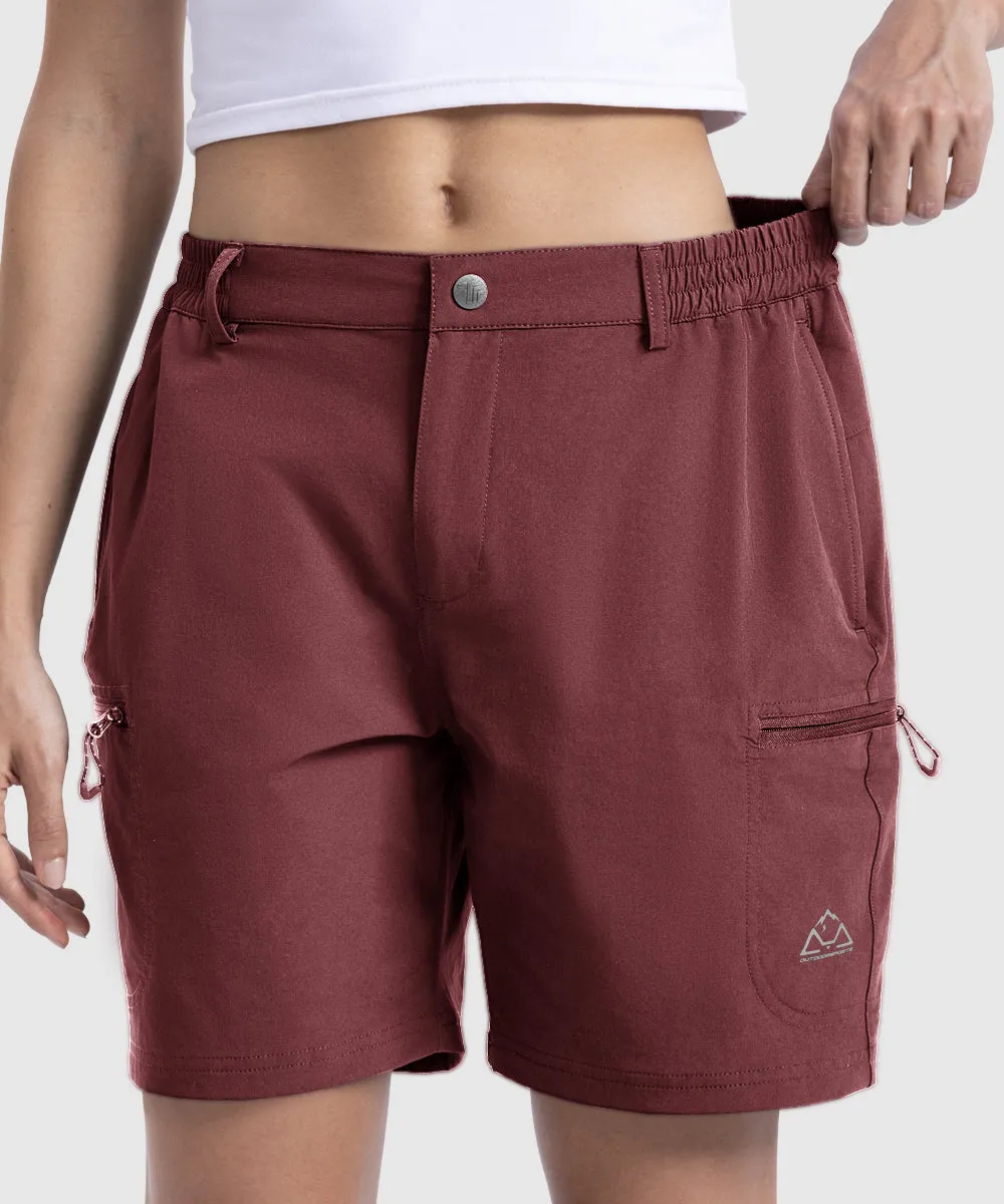 Women's Quick Dry Lightweight Stretchy Cargo Shorts