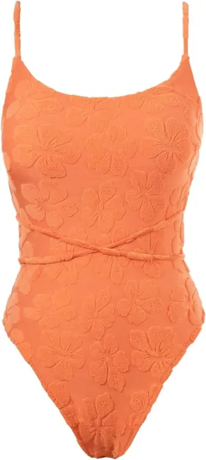 Women's Sexy Bathing Suits Criss Tie Backless High Cut One Piece Swimwear