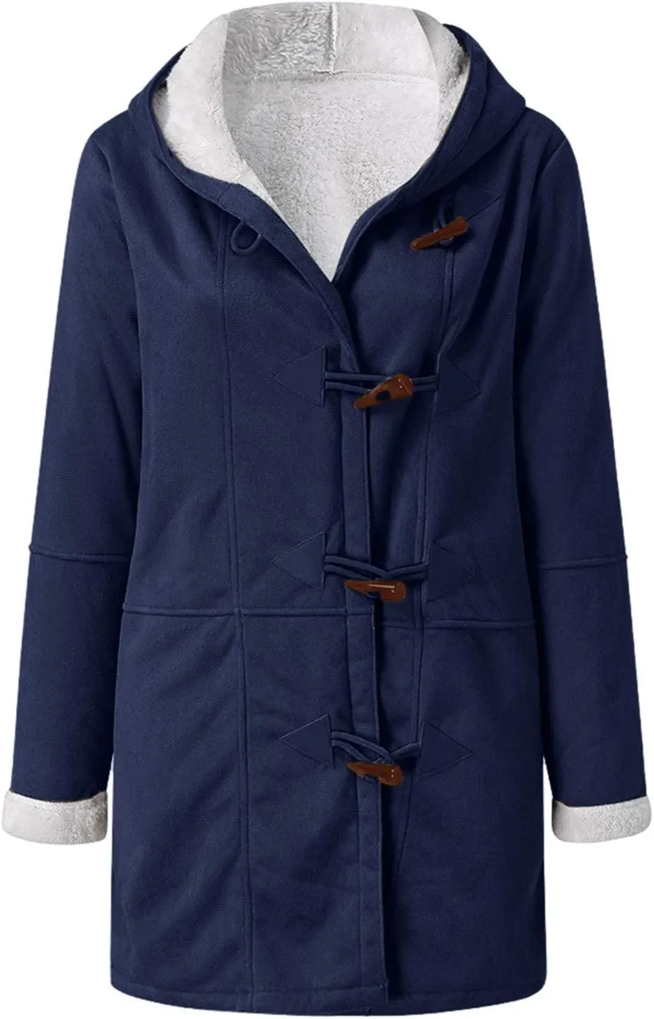 Womens Sherpa Fleece Hoodie Jacket Zip Up Faux Shearling Zipper Coats Fleece Fuzzy Short Teddy Coats Zipper Coats Winter