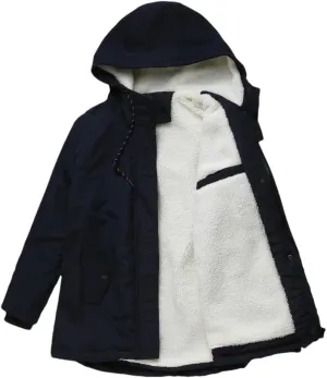 Women's Winter Jacket Parka Coat Female Cotton Coat Women Thickened Padded Women's Casual Hooded Jacket