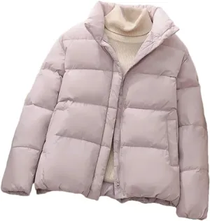 Women's Winter Parka Coat Casual Short Down Cotton Padded Jacket Elegant Korean Version Outerwear