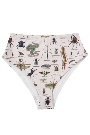 Worst Bugs High Waist Bikini Bottom