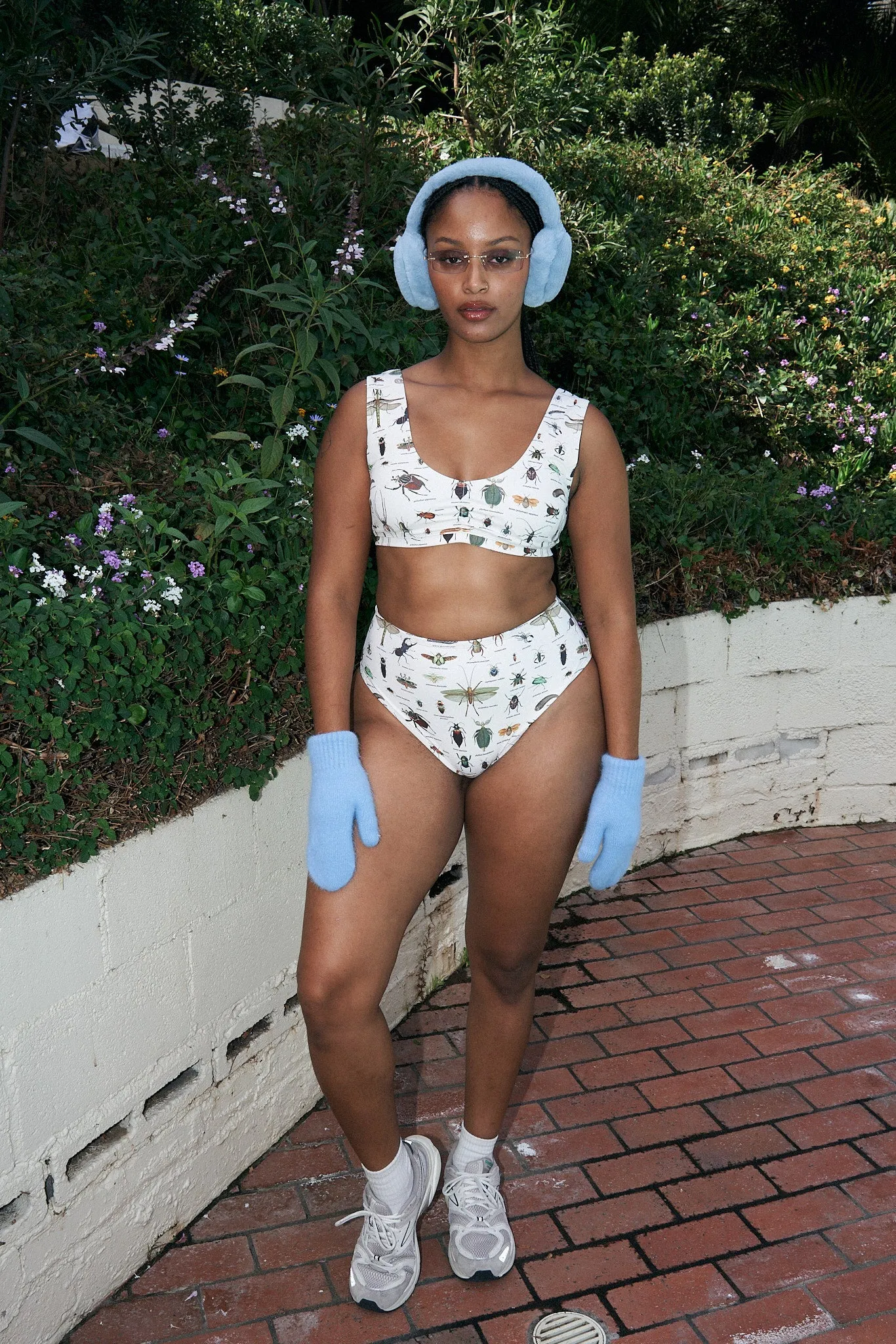 Worst Bugs High Waist Bikini Bottom