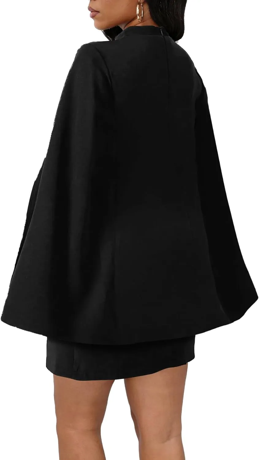 Xinlees Women's Bodycon Pencil Dress with Bell Sleeves Elegant and Versatile Casual Sheath Dress