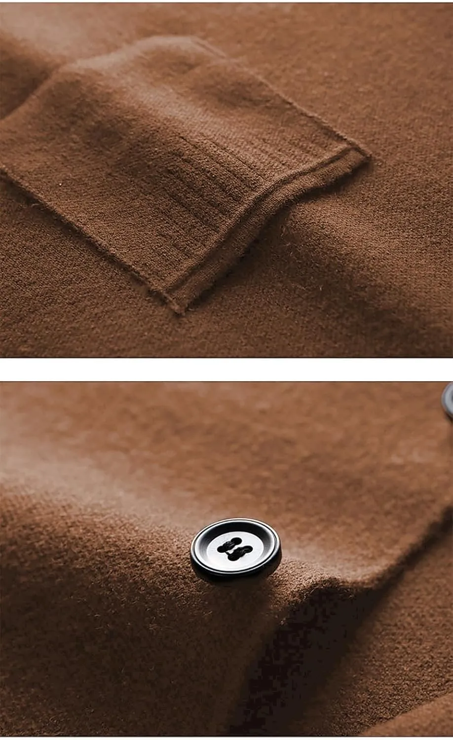 yoeasy Men's Cashmere Wool Blended Button Vest Relax Fit Lightweight V-Neck Sweater Cardigan Sweater