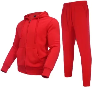 Zusmen Tracksuit Mens, Track Jackets and Pants 2 Piece Outfit