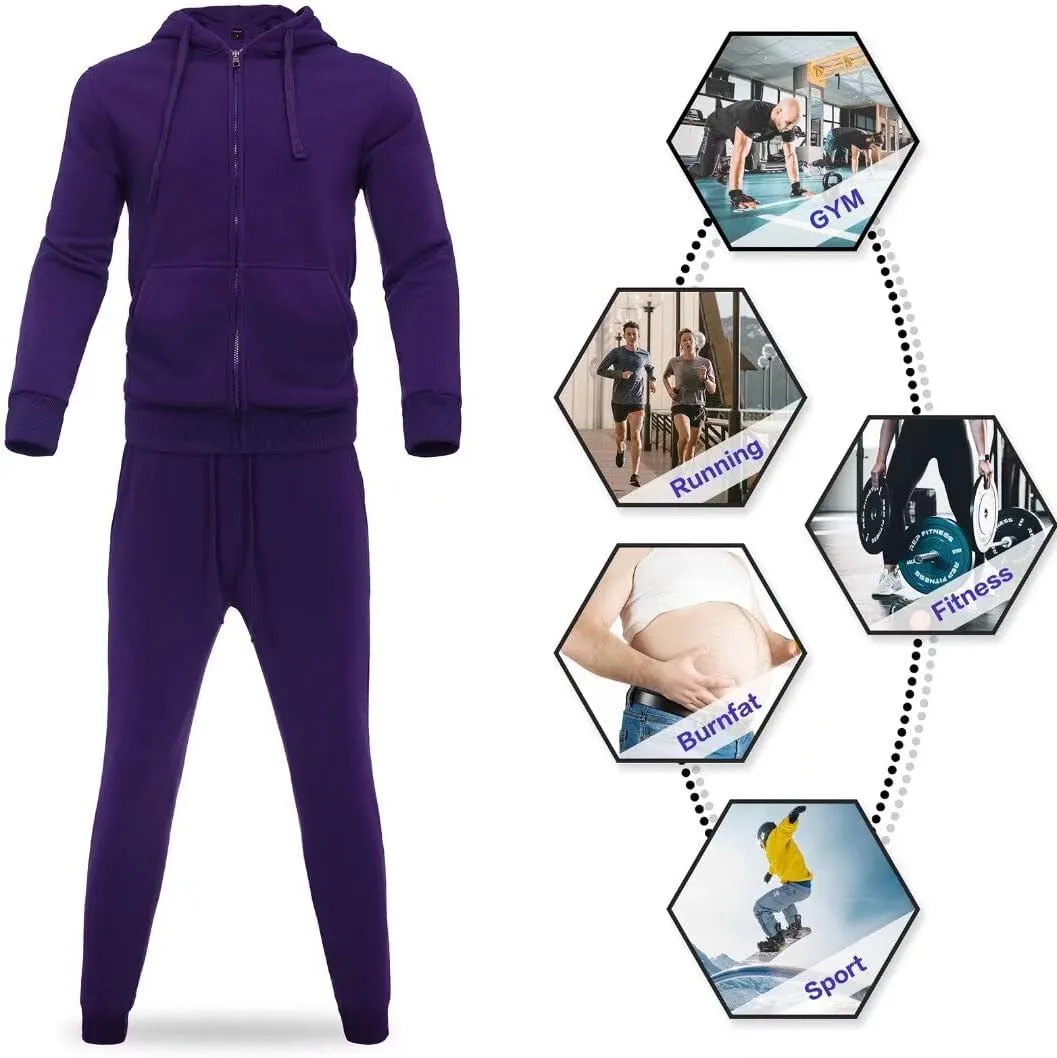 Zusmen Tracksuit Mens, Track Jackets and Pants 2 Piece Outfit