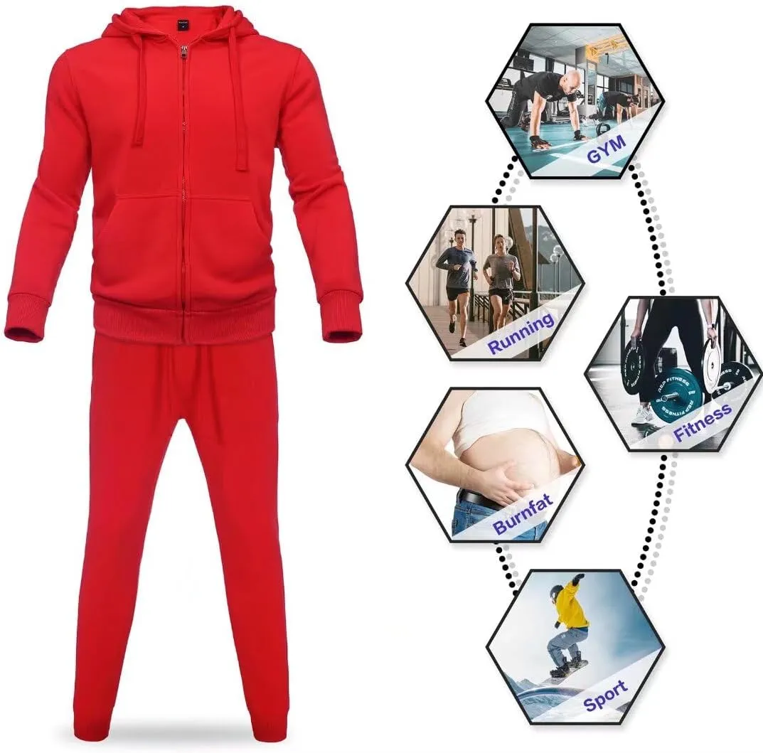Zusmen Tracksuit Mens, Track Jackets and Pants 2 Piece Outfit